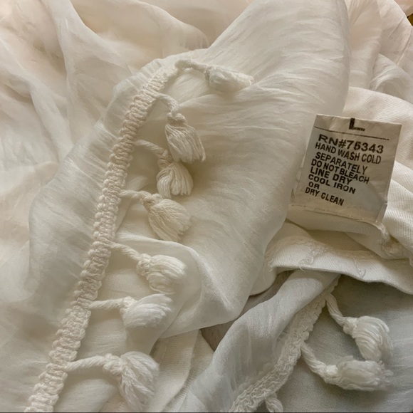 Giusy Women’s White Silk Shirt large - Picture 5 of 5